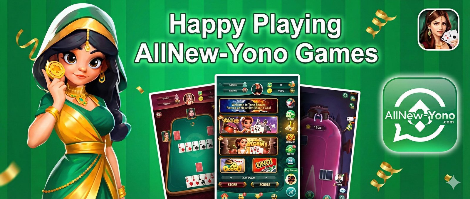 All New Yono VIP Games Banner